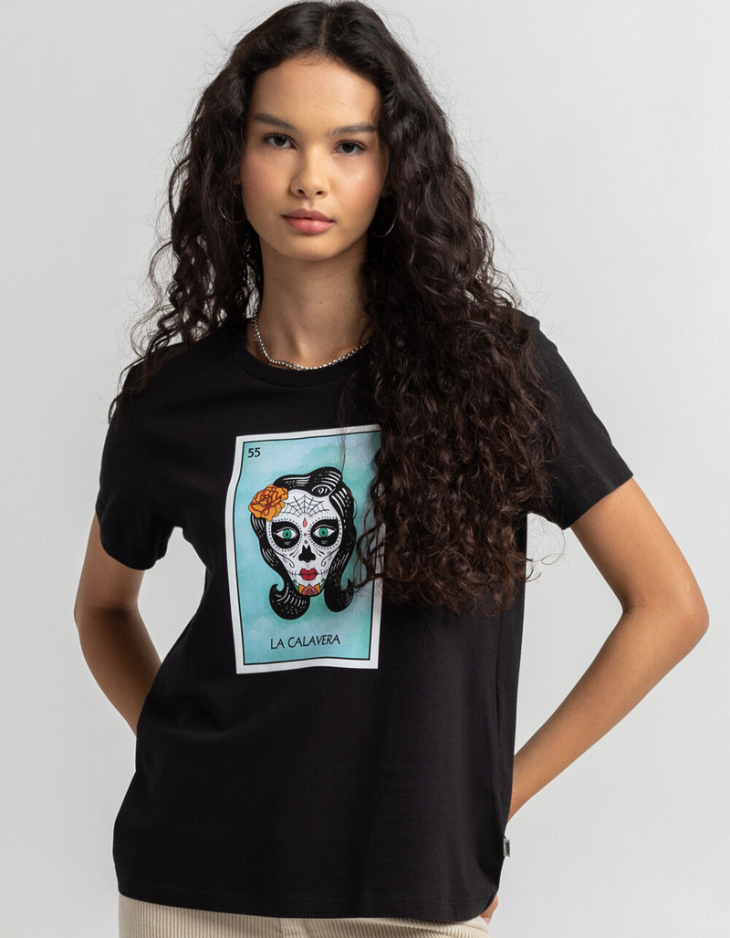 VANS x Dia De Muertos La Calavera Womens Tee image number 0