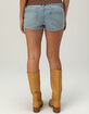 RSQ Womens Low Rise Denim Mini Shorts image number 4