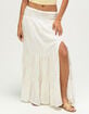 WEST OF MELROSE Womens Embroidered Maxi Skirt image number 2