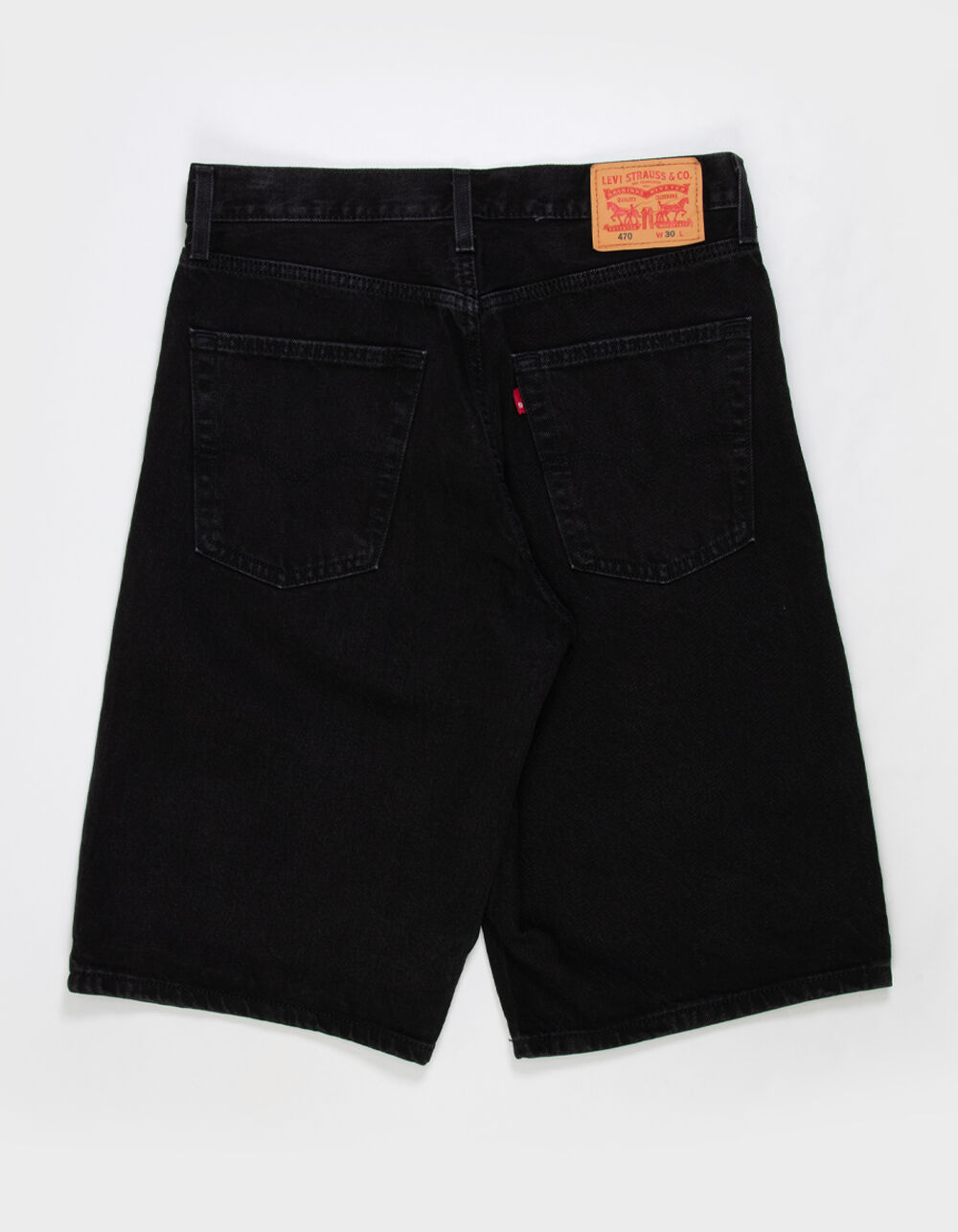 LEVI'S 470 Mens Baggy Shorts - Just Tonight - BLACK - 30 | Tillys