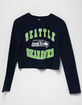 NFL Seattle Seahawks Womens Long Sleeve Baby Tee image number 5