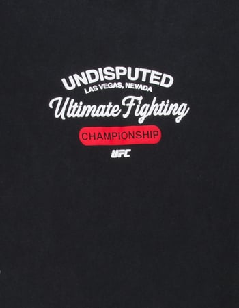 UFC Plain And Simple Mens Boxy Tee Alternative Image