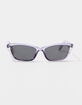 BLUE CROWN Rectangle Cat Eye Sunglasses image number 2