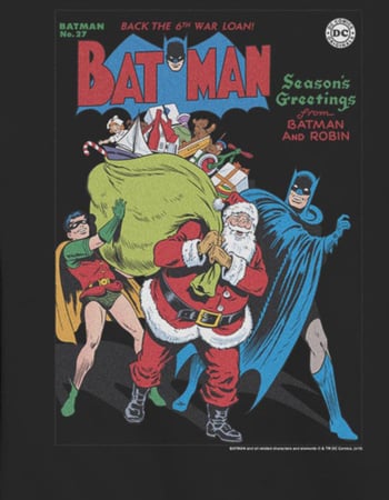 BATMAN Seasons Greetings Unisex Crewneck Sweatshirt Alternative Image