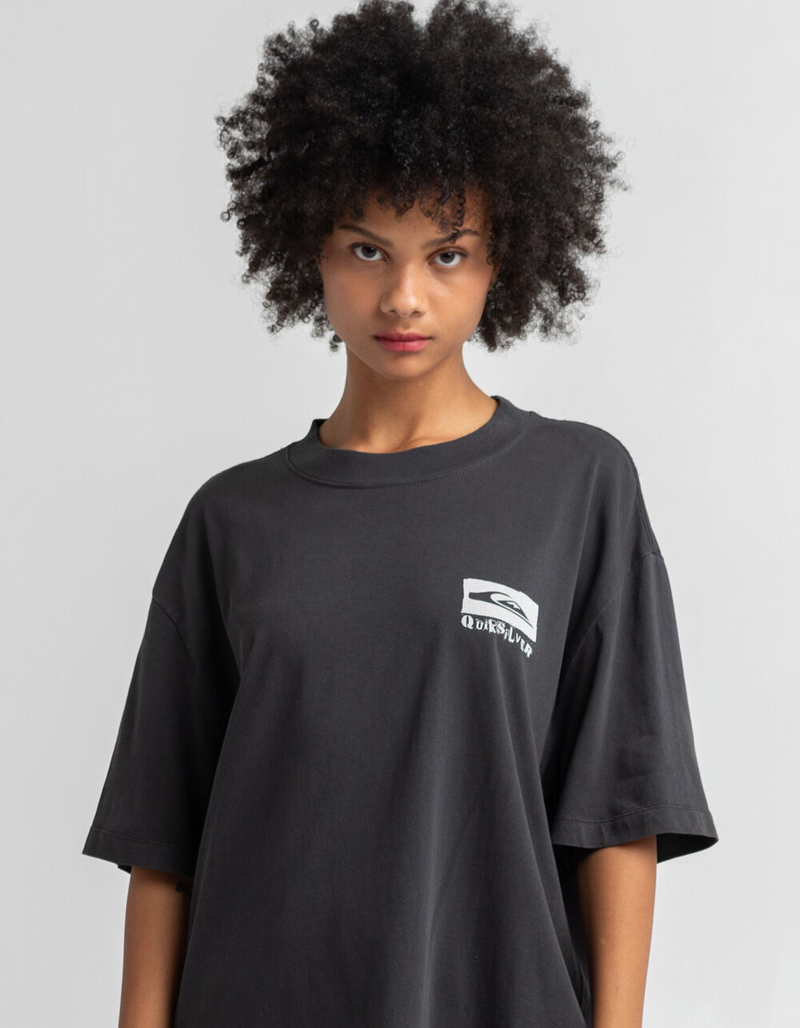 QUIKSILVER No Fun Womens Oversized Tee image number 1
