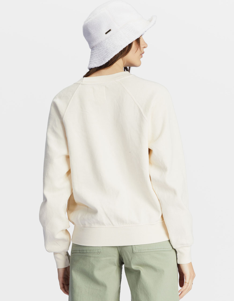 BILLABONG Here We Go Womens Graphic Crewneck Sweatshirt image number 2