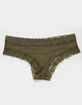 LOVE LIBBY Lace Trim Cheeky Panties image number 1