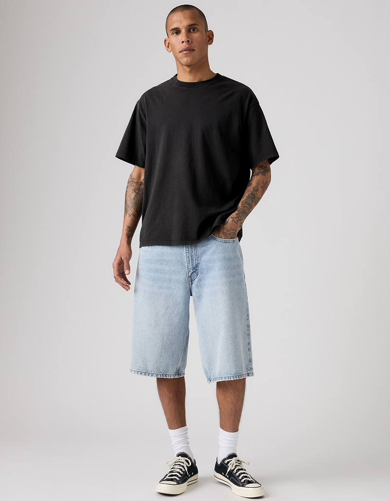 LEVI'S 470 Mens Baggy Shorts - Sunrise Morning image number 2