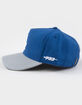 PRO STANDARD Los Angeles Dodgers City Ransom Leather Pinch Front Strapback Hat image number 4