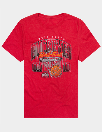 THE OHIO STATE UNIVERSITY Buckeyes 90's Basketball Hoop Mens Tee Primary Image