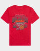 THE OHIO STATE UNIVERSITY Buckeyes 90's Basketball Hoop Mens Tee image number 1