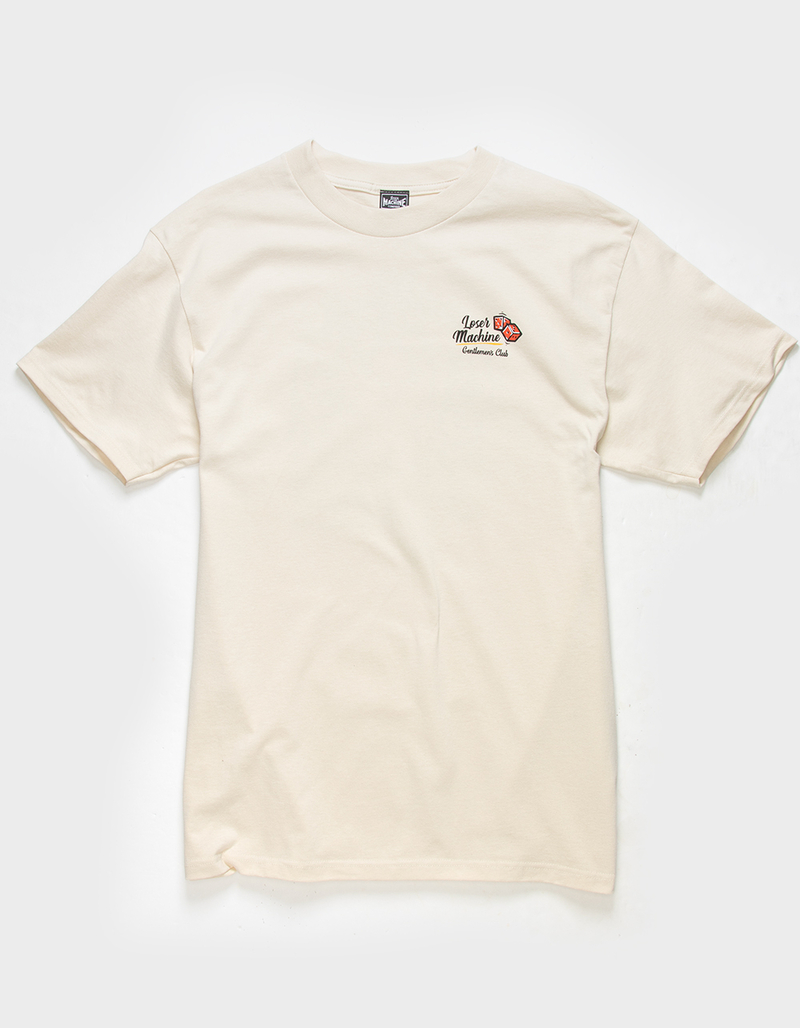 LOSER MACHINE Loaded Dice Mens Tee image number 1