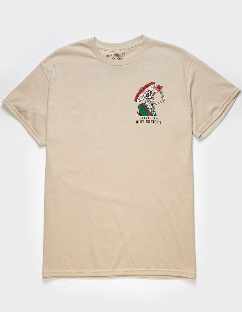 RIOT SOCIETY Fiesta Viva La Riot Society Mens Tee image number 1