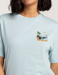LAST CALL CO. Sunny Place For Shady People Womens Boyfriend Tee image number 3