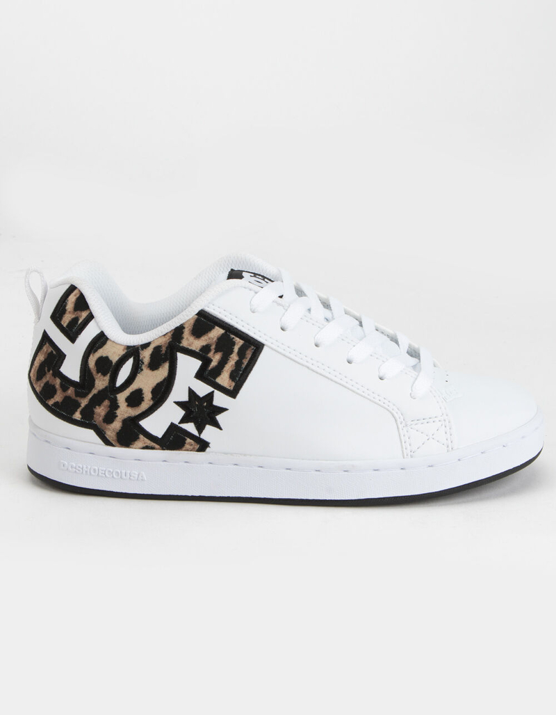 DC SHOES Court Graffik Womens Leopard Shoes image number 0