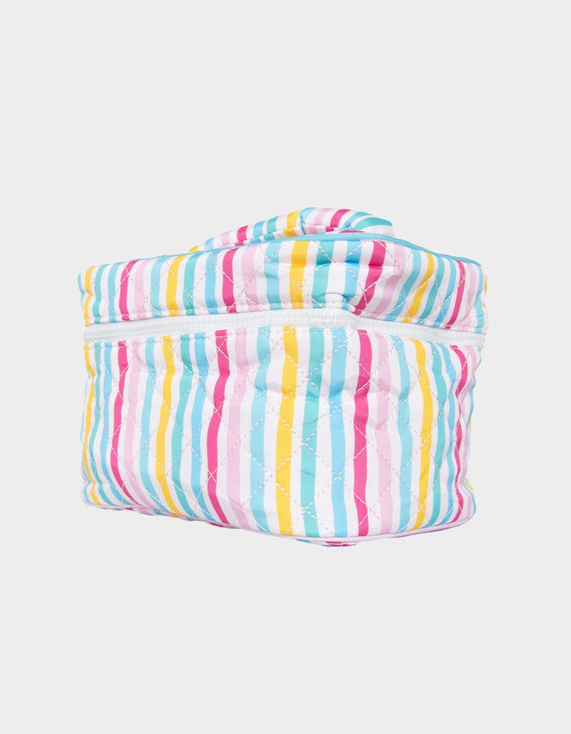 KATYDID Multicolored Stripes Make Up Bag image number 1