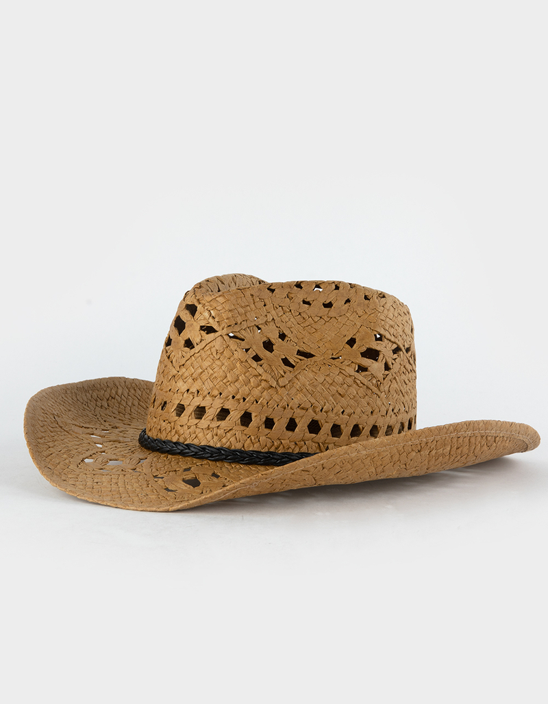 FULL TILT Braid Trim Womens Cowboy Hat image number 1