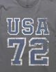 USA Varsity Distressed Unisex Tee image number 2