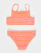 O'NEILL Paradise Plaid Girls Bralette Bikini Set image number 2