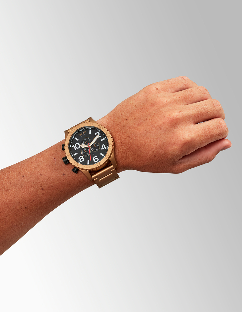 NIXON 51-30 Chrono Bronze Watch image number 4