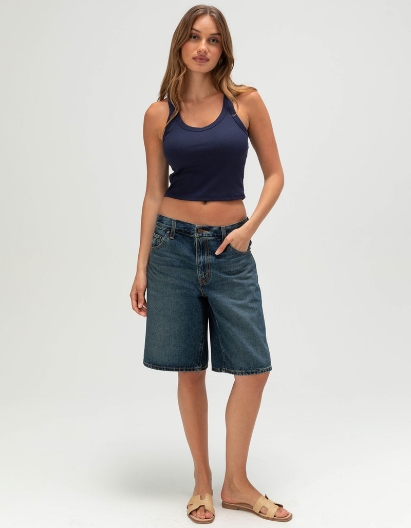 HEART & HIPS Narrow Strap Womens Tank Top image number 1
