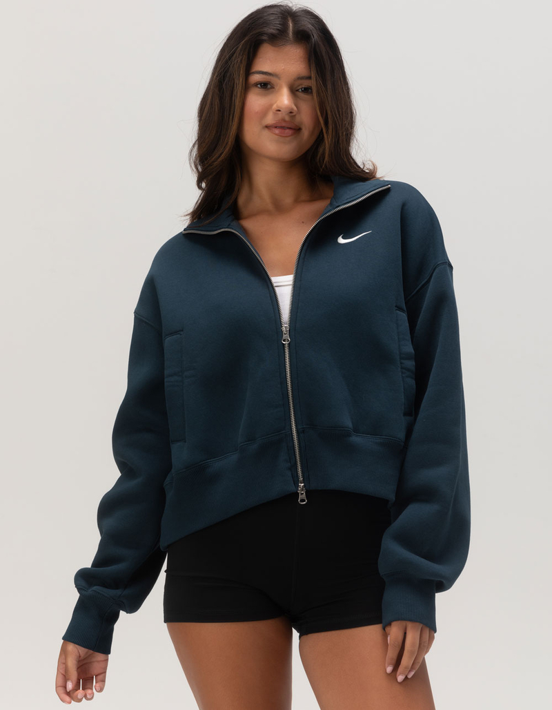 NIKE Sportswear Phoenix Fleece Oversized Womens Track Jacket image number 1