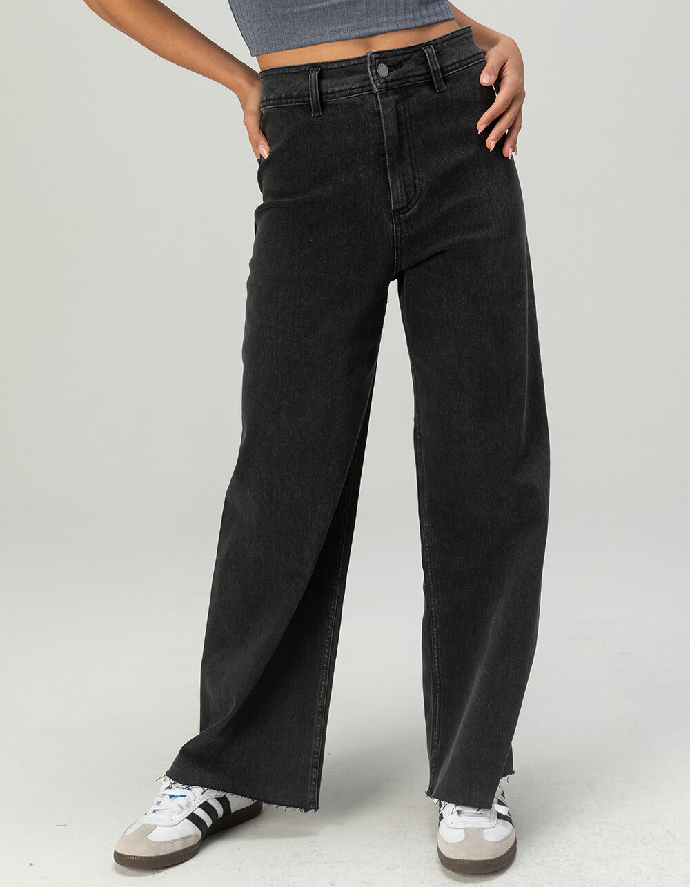 デニム・ジーパン DONDUP Women Denim Pants DP450 DSE315D A27 DD BLACK Women's Jeans | Dondup