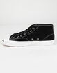CONVERSE Jack Purcell Mid Mens Black & White Shoes image number 3