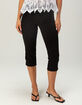 TILLYS Basic Womens Capri Pants image number 3