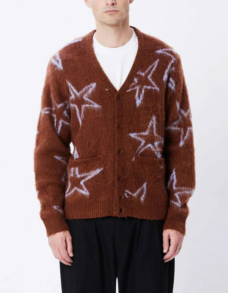 OBEY Slint Mens Cardigan image number 2