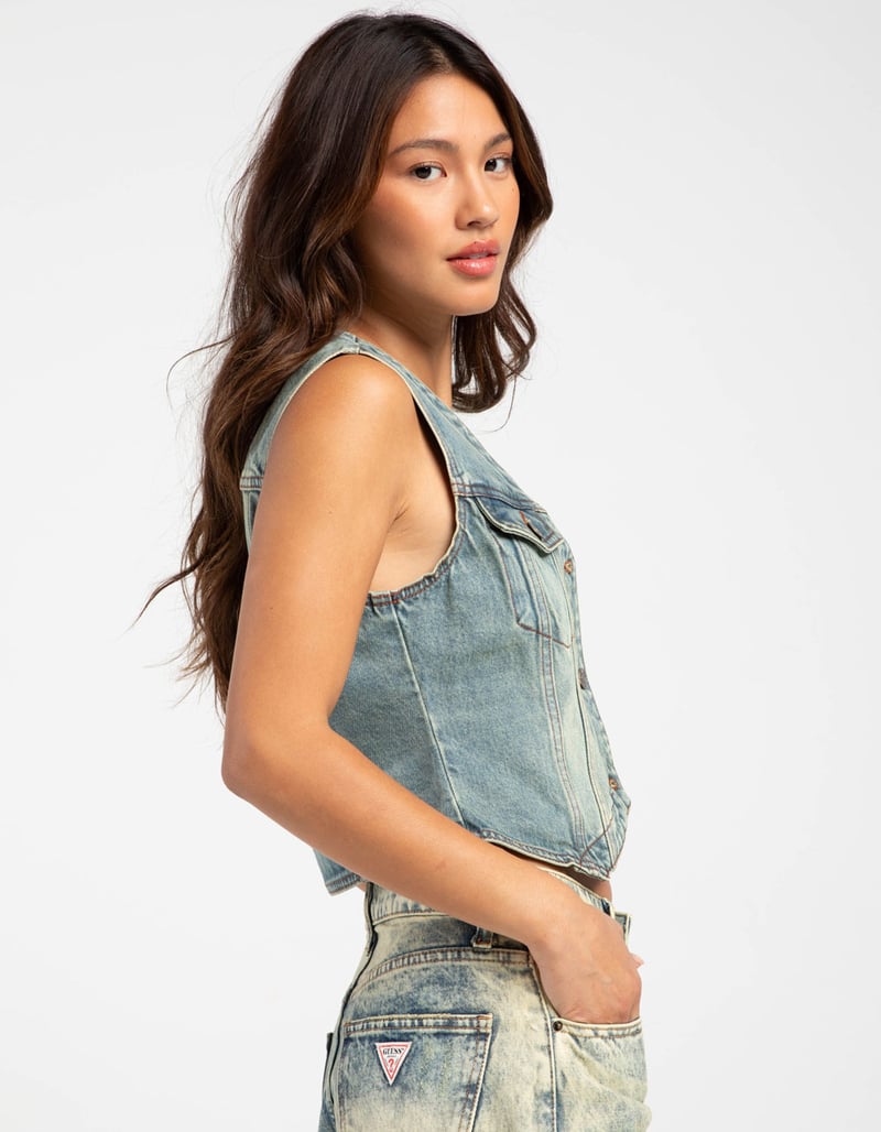 GUESS ORIGINALS Vintage Womens Denim Vest image number 2