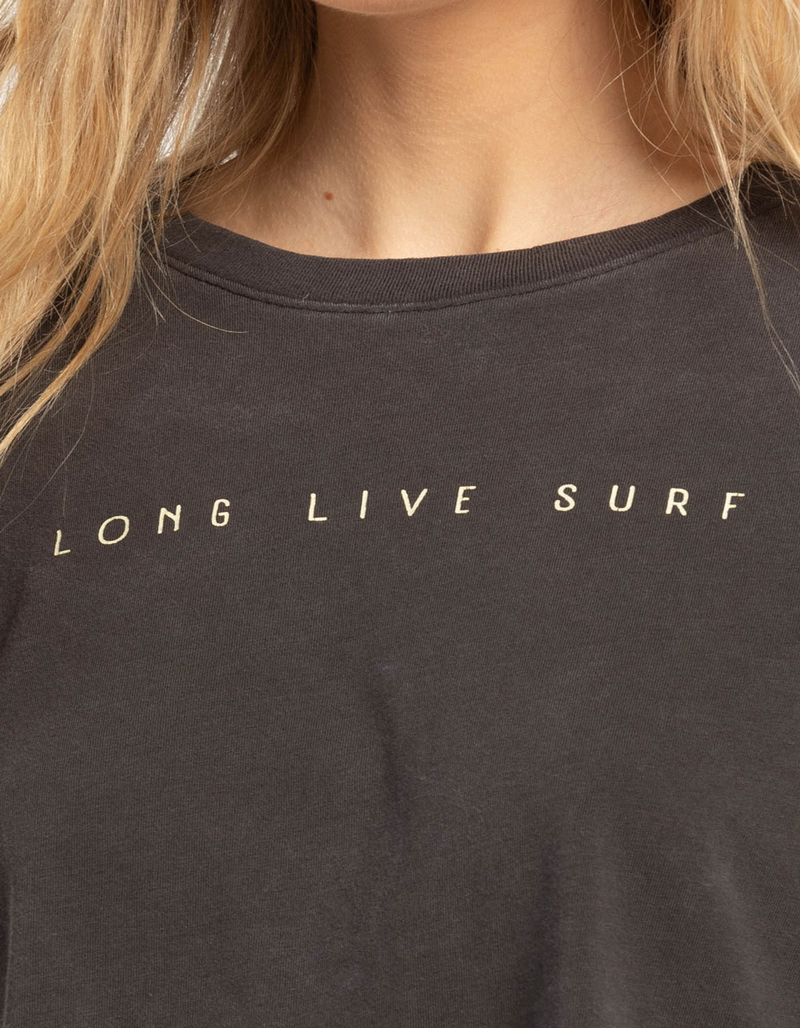BODY GLOVE Long Live Surf Womens Boxy Crop Tee image number 2