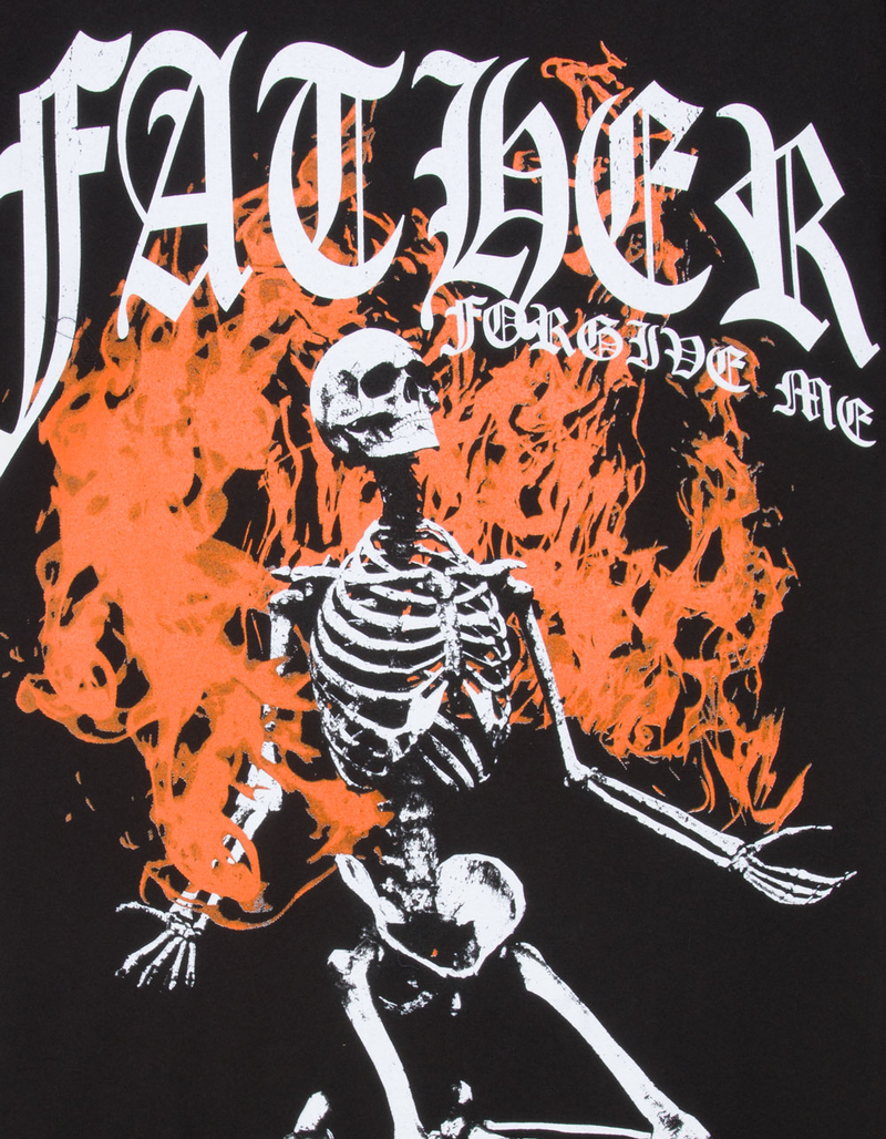 FATHER FORGIVE ME Forgive Me Mens Tee image number 1