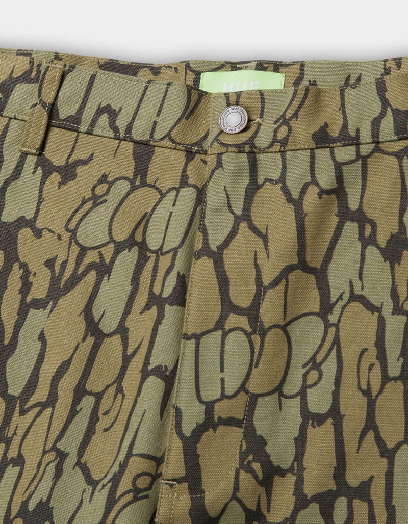 HUF Gilman Double Knee Camo Mens Pants image number 8