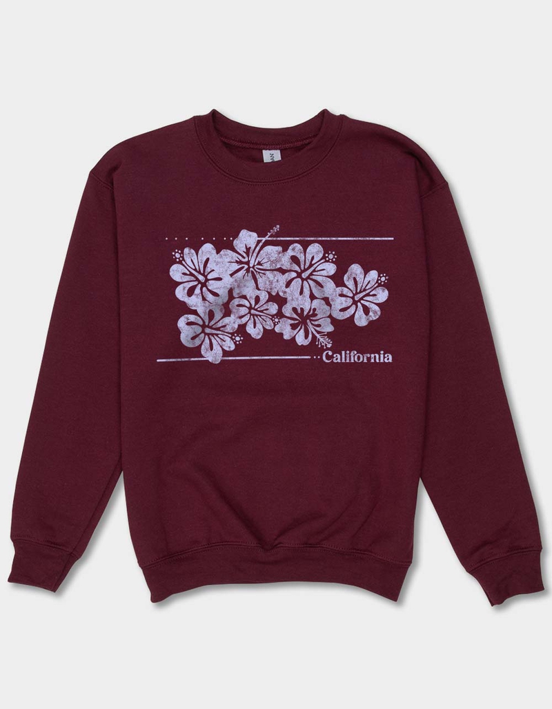 HIBISCUS California Unisex Kids Crewneck Sweatshirt image number 0