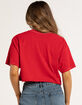 FULL TILT Indiana Womens Crop Tee image number 3