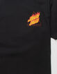 SANTA CRUZ Flamed Not A Dot Mens Tee image number 4