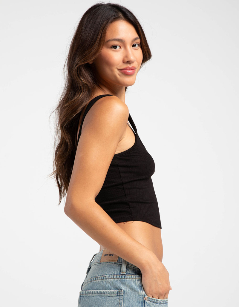 TILLYS Square Neck Womens Tank Top image number 2