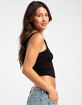 TILLYS Square Neck Womens Tank Top image number 3