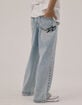 RSQ Boys Extra Baggy Embroidered Jeans image number 5