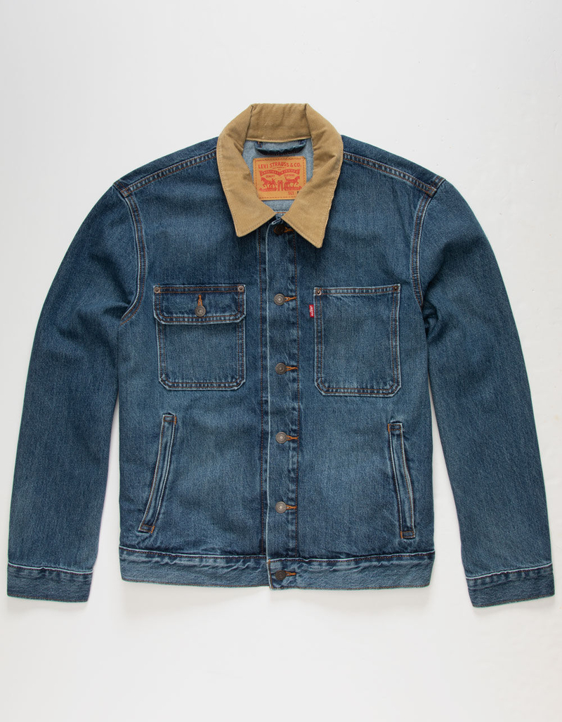 LEVI'S Mens Stock Trucker Denim Jacket image number 0