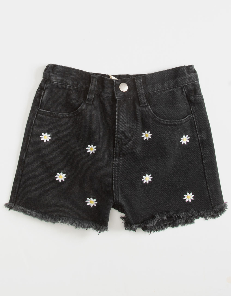 HAYDEN Embroidered Floral Girls Shorts image number 0