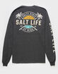 SALT LIFE First Light Mens Long Sleeve Pocket Tee image number 1