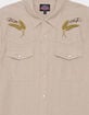 BRIXTON x Ford Mens Western Snap Front Shirt image number 3
