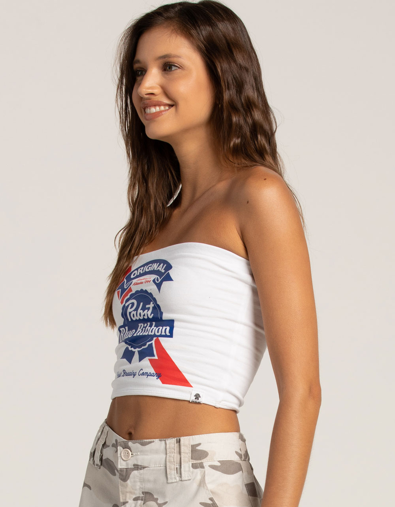 RSQ Pabst Blue Ribbon Womens Tube Top image number 1