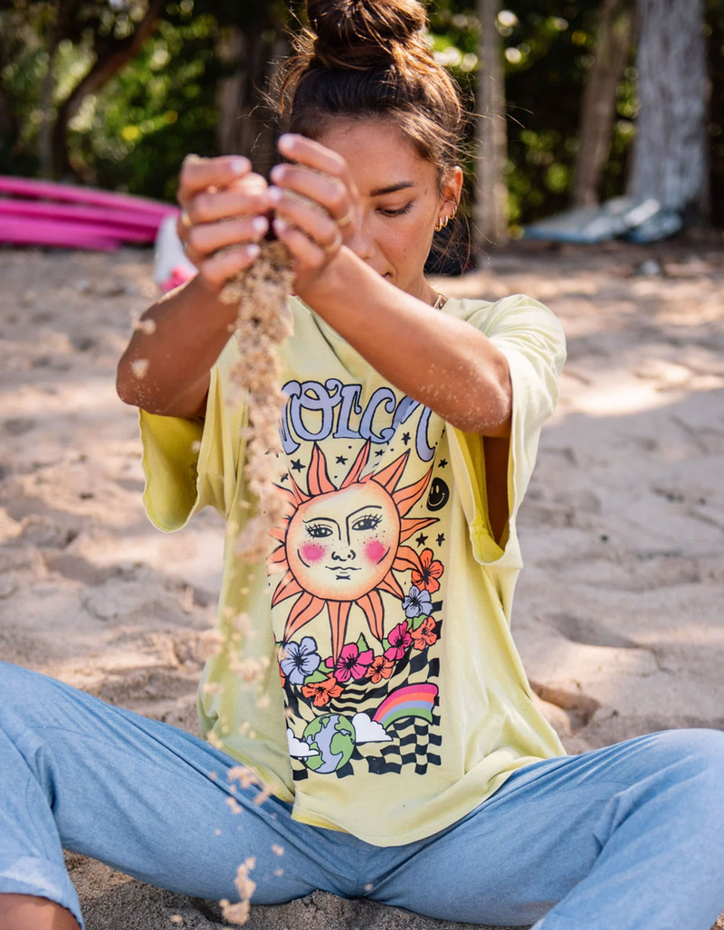 VOLCOM My Guys Womens Oversized Tee image number 3