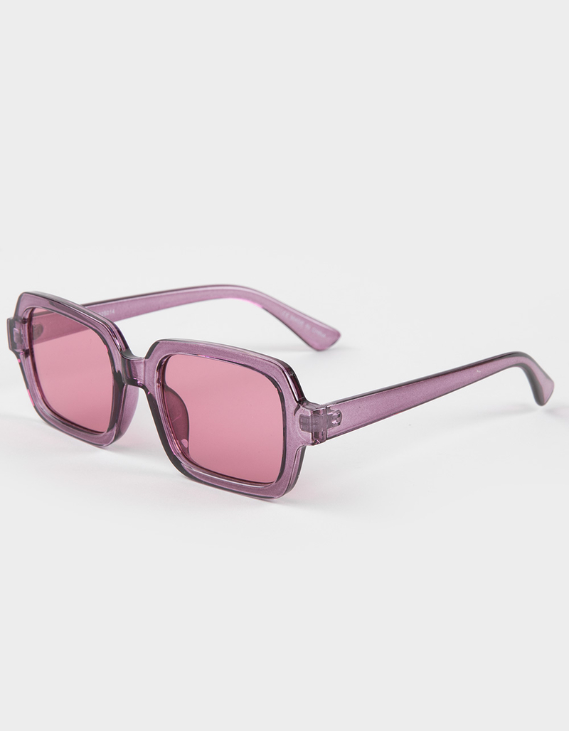 RSQ Translucent Square Sunglasses image number 0