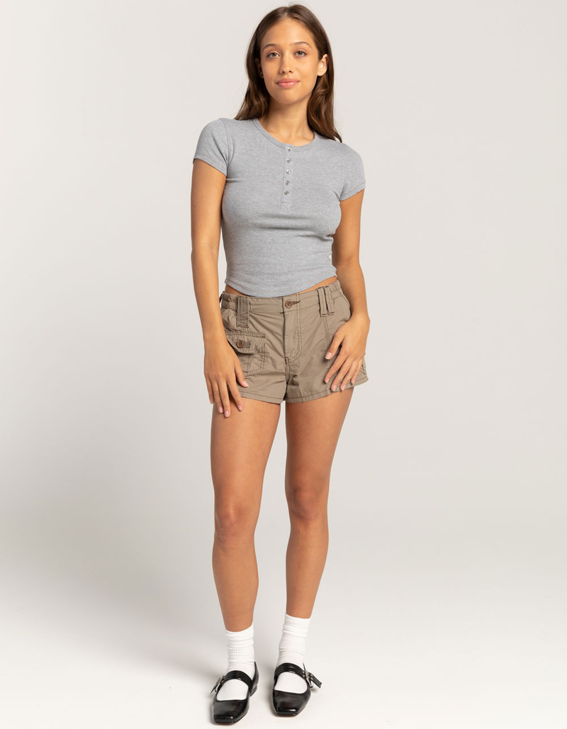 BDG Urban Outfitters Womens Baby Henley image number 1