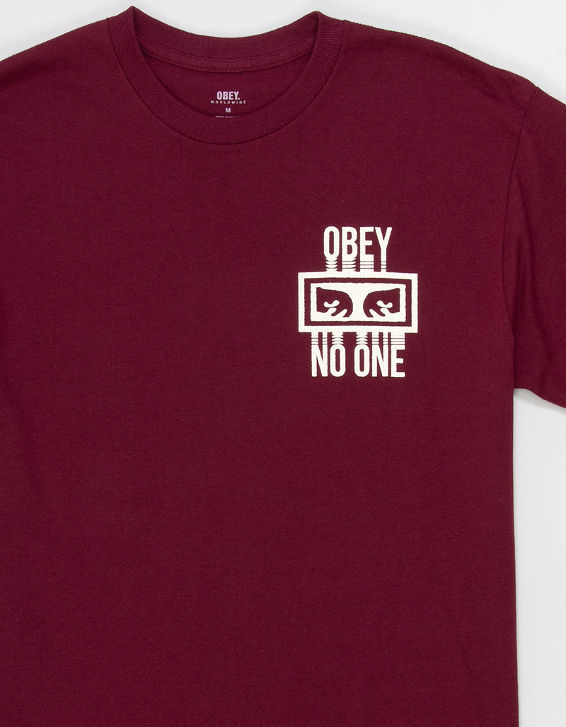 OBEY No One Mens Tee image number 2