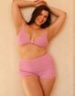 DIPPIN' DAISY'S Zen Knotted Triangle Bikini Top image number 5